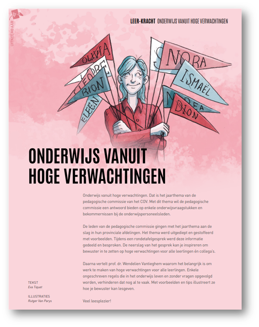 Onderwijs vanuit hoge verwachtingen